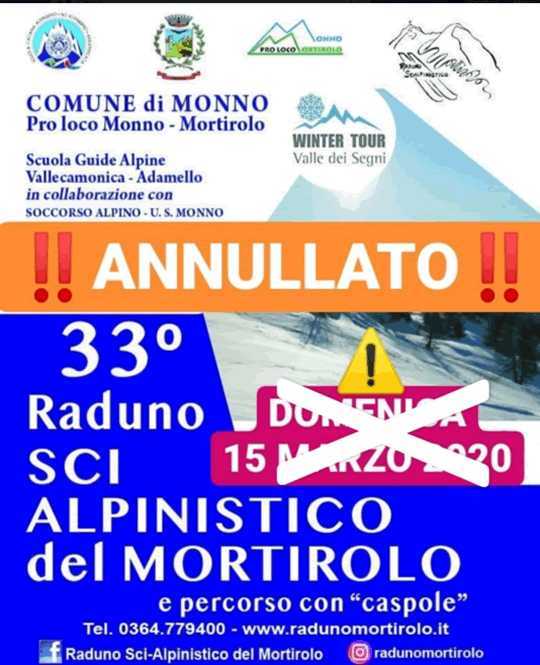 Raduno Sci-Alpinistico del Mortirolo a Monno