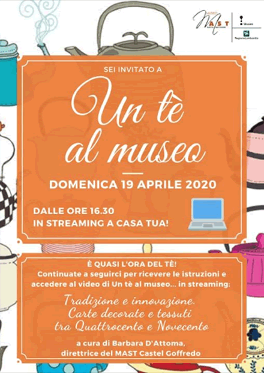 Un té al Museo in streaming da casa