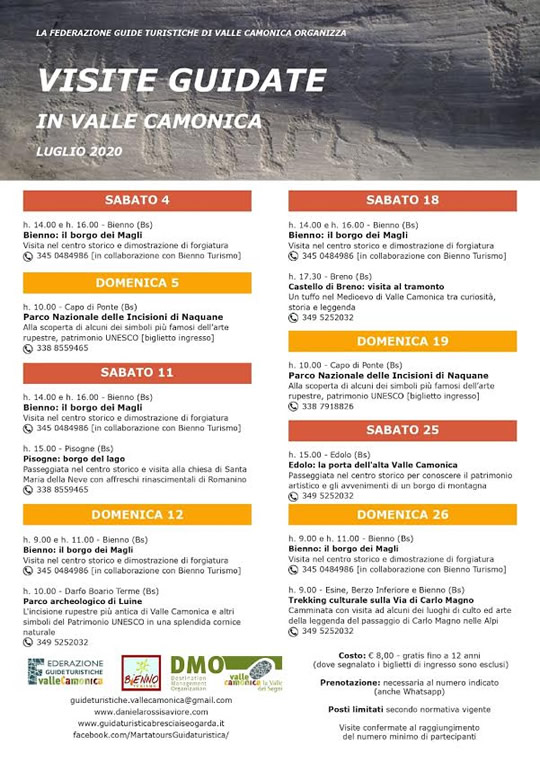 visite guidate in Valle Camonica