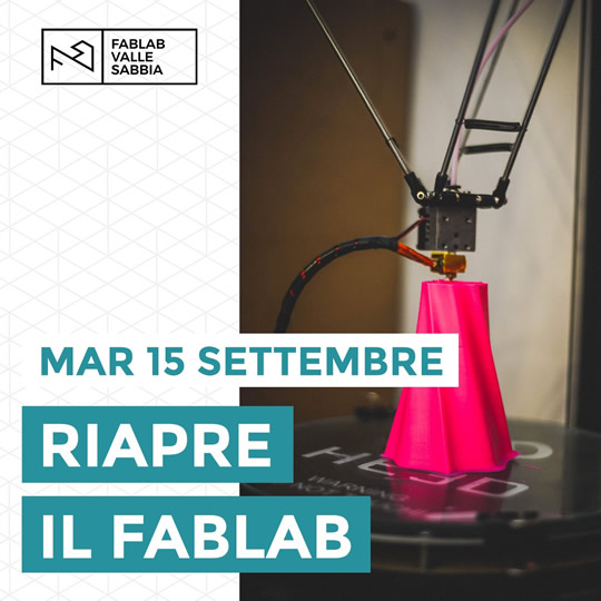 Riapertura del Fab Lab Vallesabbia