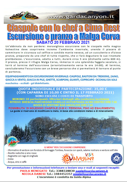 ciaspolata a cima rest