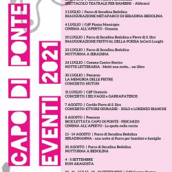 eventi a capo di ponte 2021