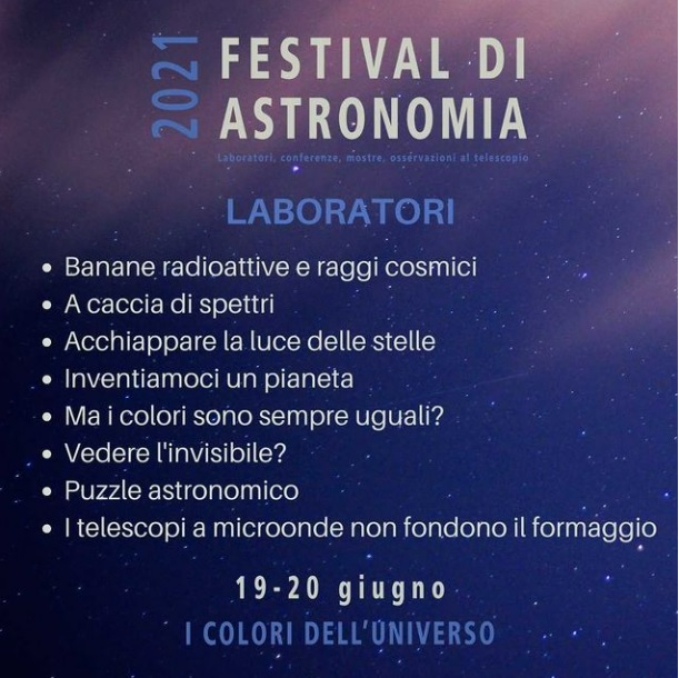 festival di astronomia 2021