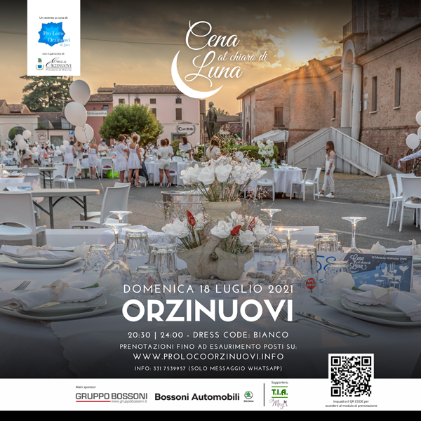 CENA AL CHIARO DI LUNA