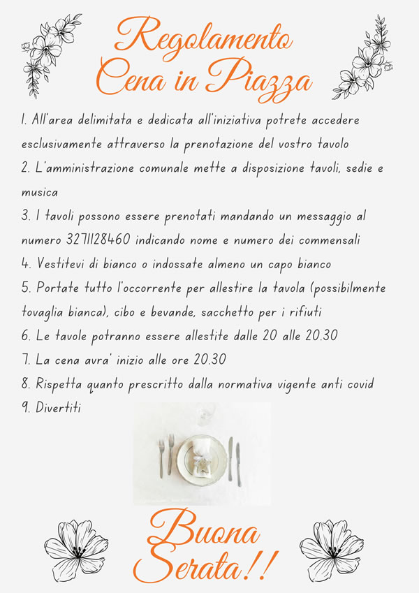 cena in bianco 2