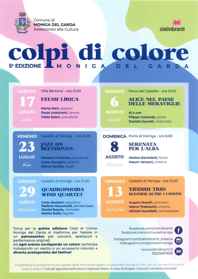 colpi di colore a Moniga del Garda