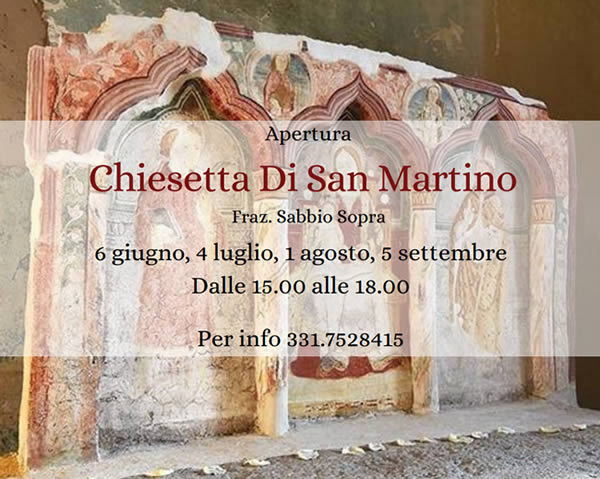 sabbio chiese - chiesetta di San Martino