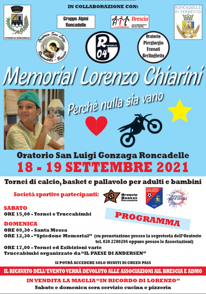 Memorial Lorenzo Chiarini