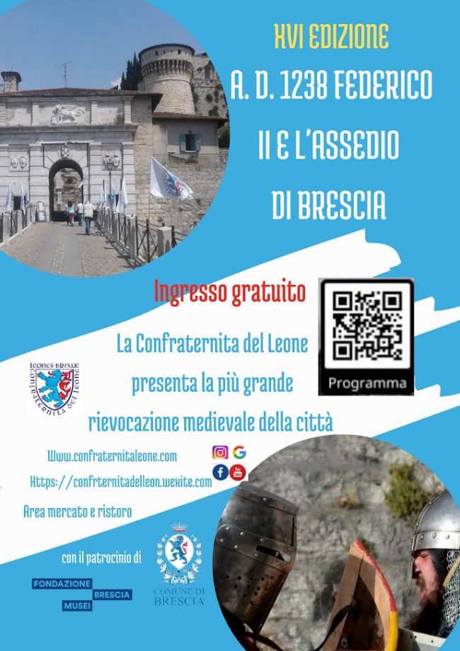 Locandina AD 1238 Federico II e l'Assedio di Brescia