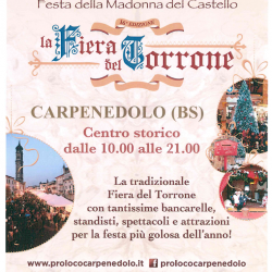 La Fiera del Torrone a carpendolo