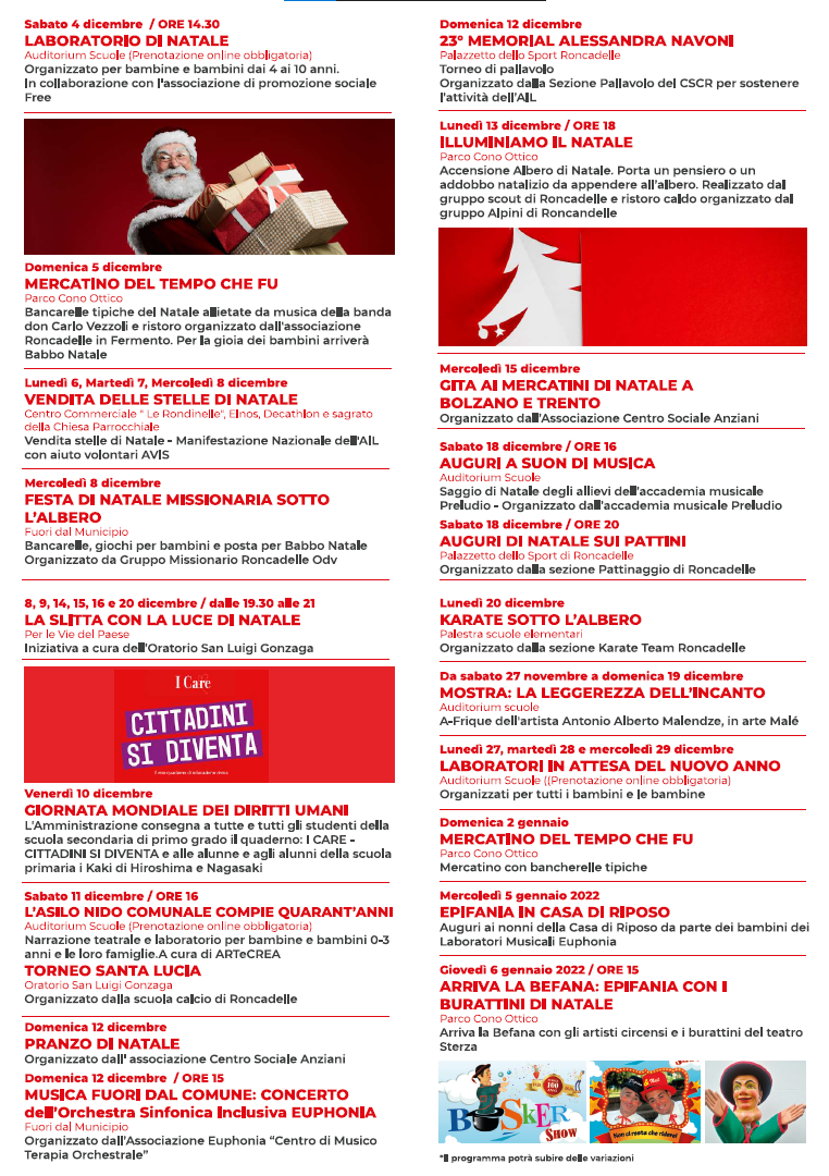 Dicembre in festa a Roncadelle