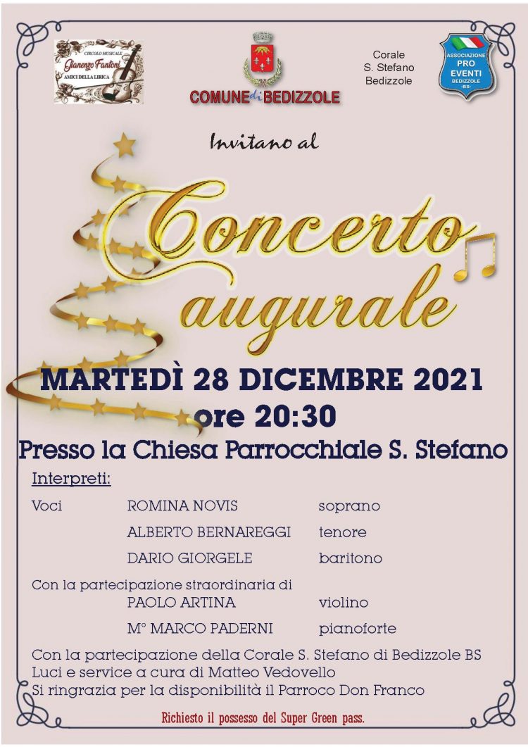 Concerto lirico augurale