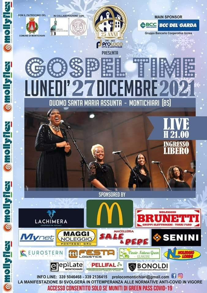 Gospel Time a Montichiari