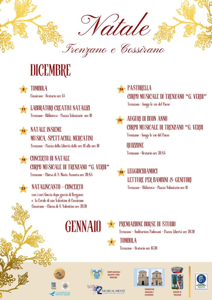 Natale a Trenzano e Cossirano