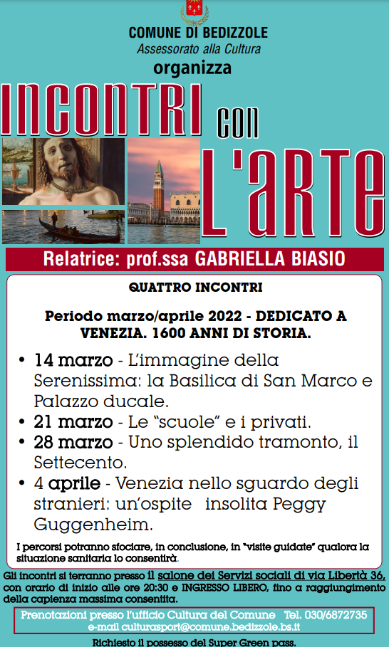 Incontri con l’arte a Bedizzole