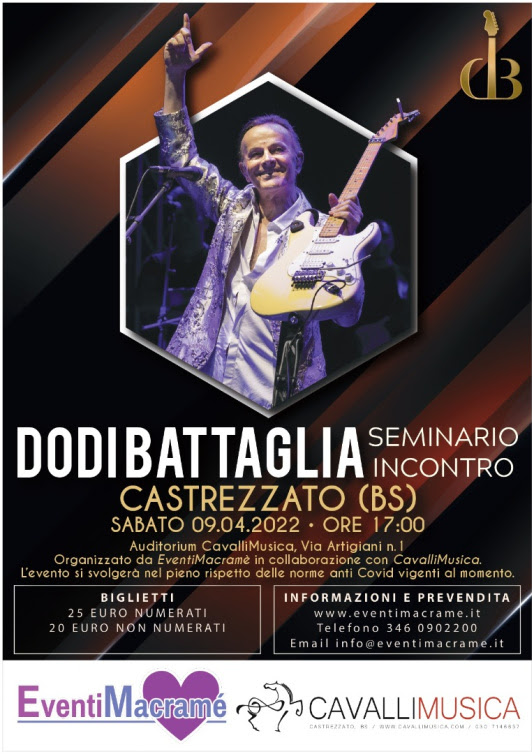 Dodi Battaglia - seminario incontro a Castrezzato