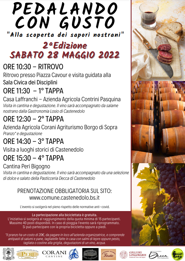 Pedalando con gusto - 2° Edizione