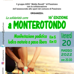 La solidarietà corre a Monterotondo