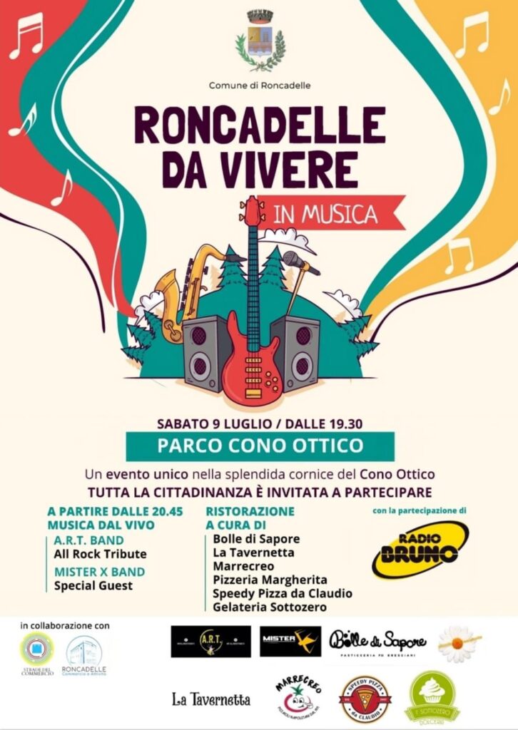 Roncadelle da vivere in musica