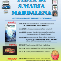 Festa di S.Maria Maddalena a Fiesse