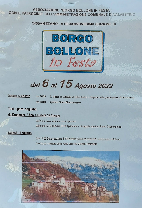 Borgo Bollone in Festa (Valvestino)