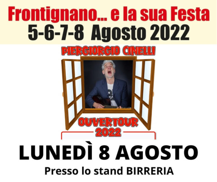 Piergiorgio Cinelli a Frontignano