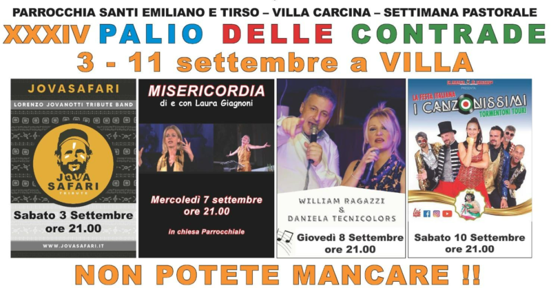 Palio delle contrade a Villa Carcina