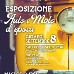 Esposizione Auto e moto d'epoca - Maclodio