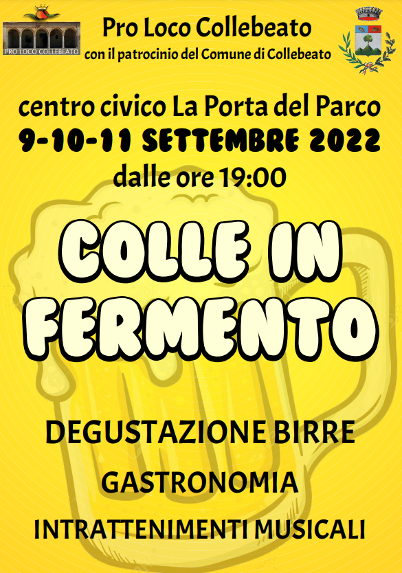 Colle in fermento - Collebeato