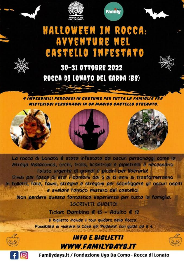 Halloween in rocca a Lonato