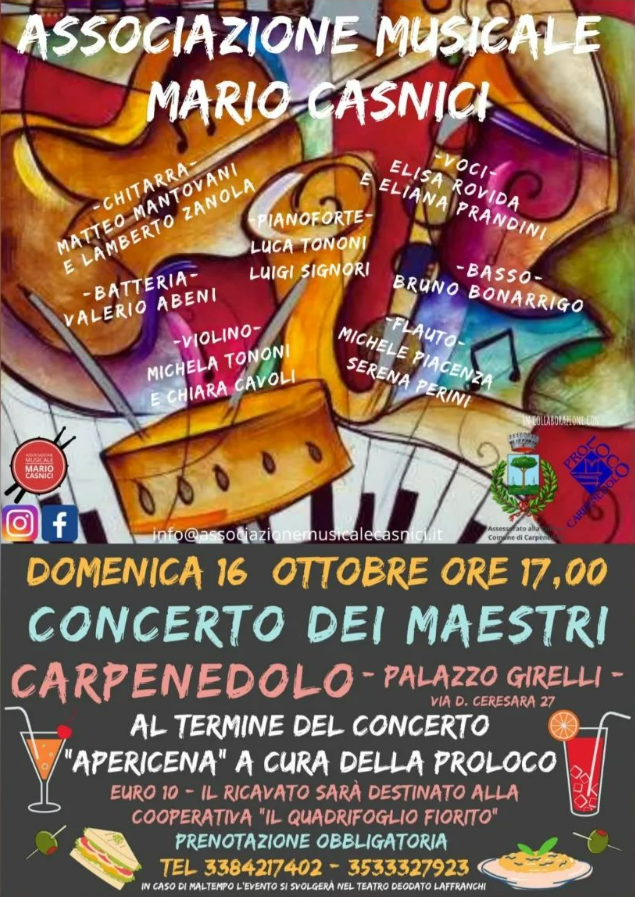 Concerto dei maestri - Carpenedolo
