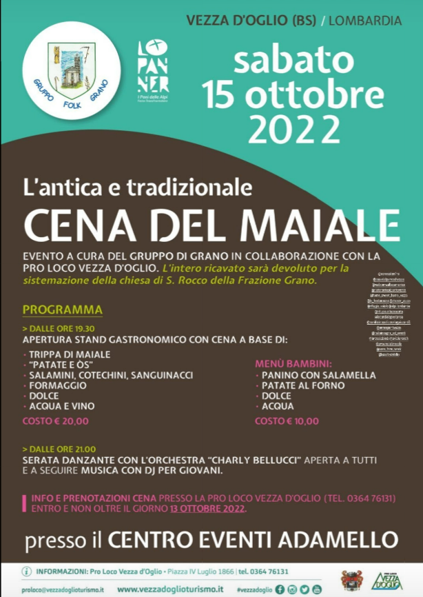 La Cena del Maiale - Vezza d'Oglio
