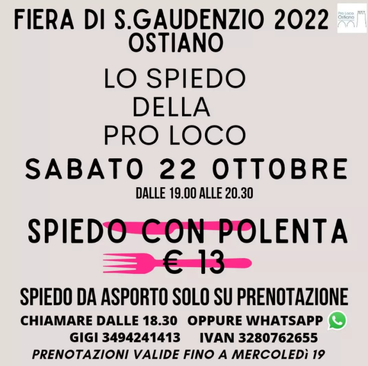 Fiera di S. Gaudenzio - Ostiano (CR)