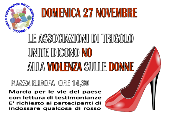 Marcia contro la violenza sulle donne - Trigolo (CR)