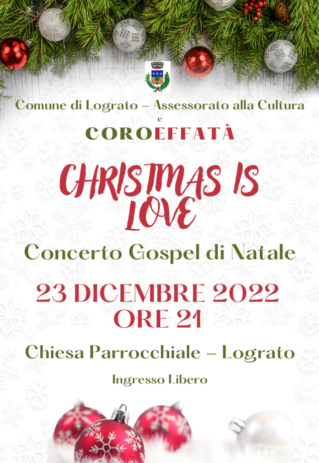 Christmas is love - Lograto