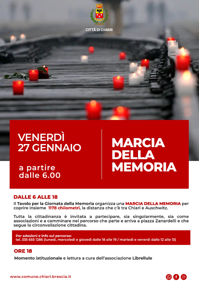 Giorno della memoria - Chiari