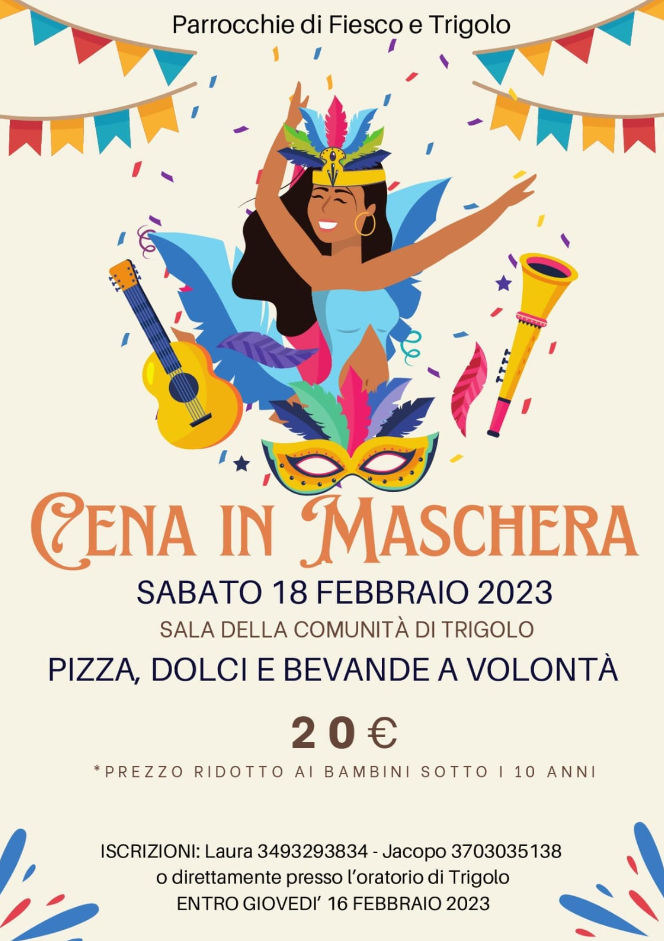 Cena in maschera - Trigolo (CR)