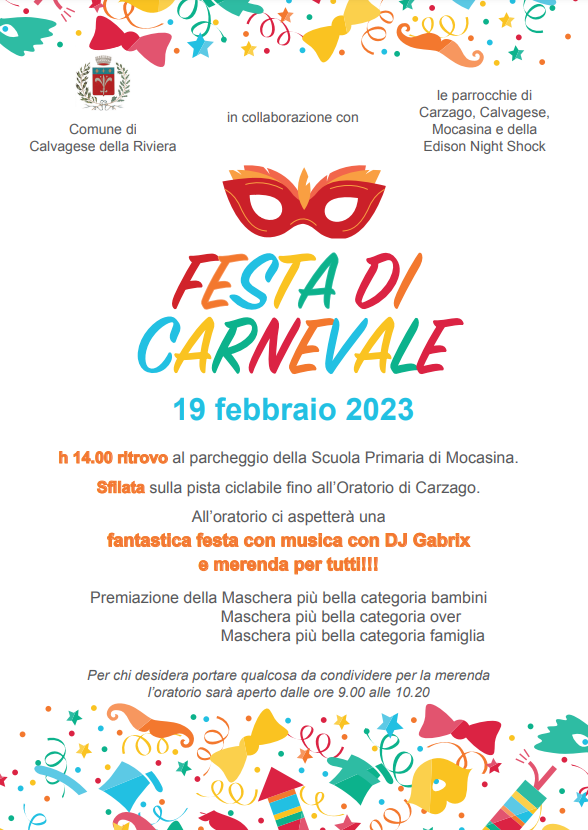 Carnevale a Calvagese della Riviera