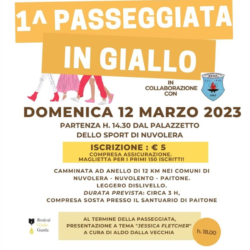 1a Passeggiata in giallo