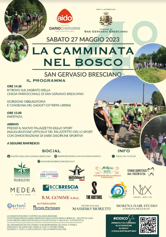 La camminata nel bosco - San Gervasio Bresciano