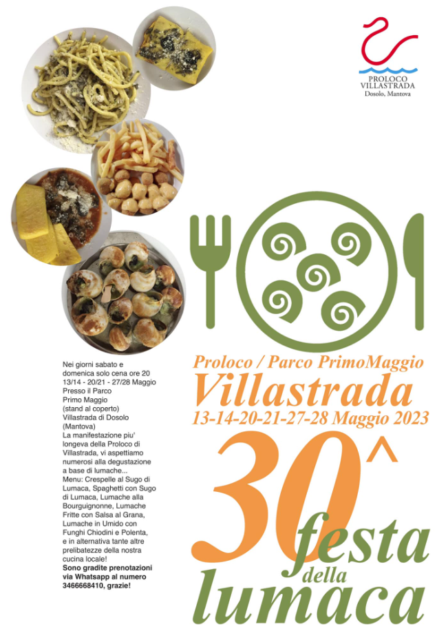 Festa della lumaca - Villastrada (MN)
