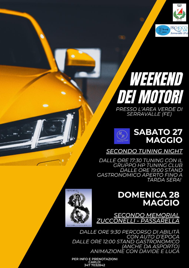 Weekend dei motori - Serravalle (MN)