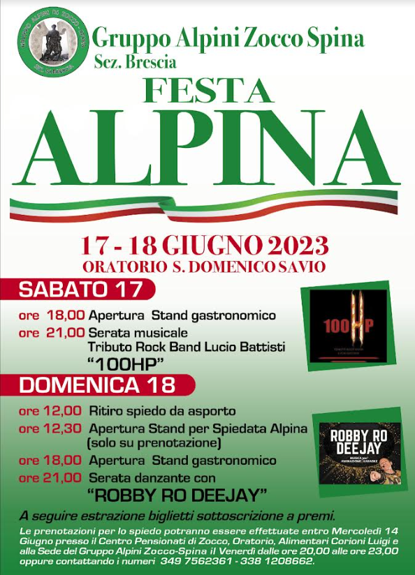 Festa Alpina a Zocco di Erbusco