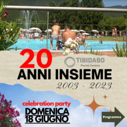 Piscine Tibidabo 20 anni insieme - Concesio