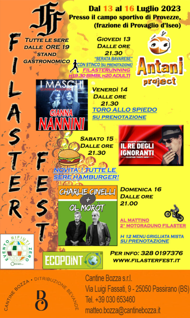 Filaster Fest - Provaglio d’Iseo