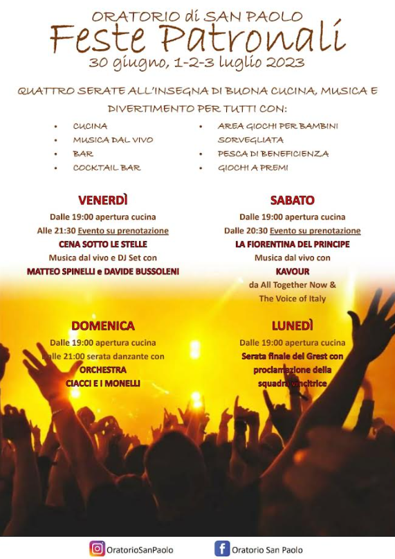 San Paolo Feste Patronali