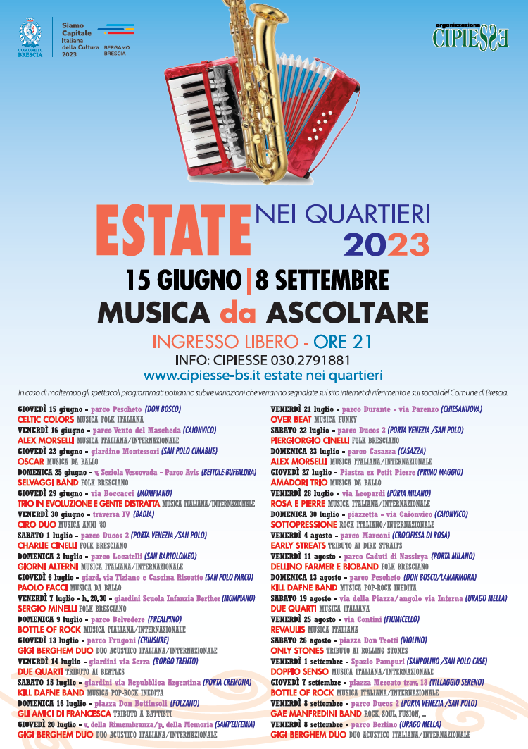 Estate nei quartieri - Brescia