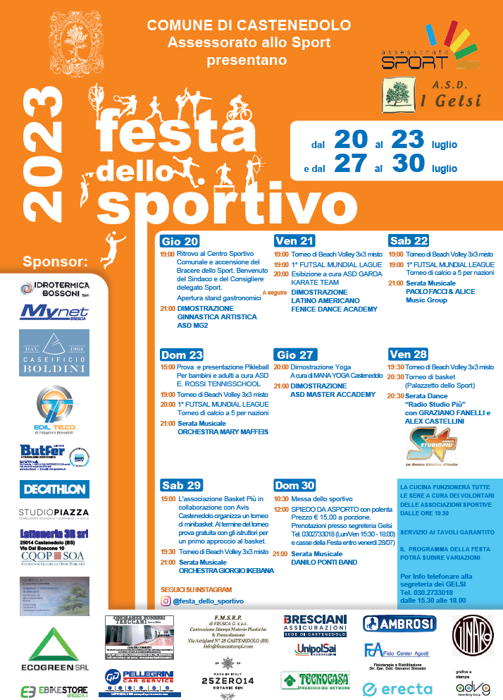 Festa dello Sportivo - Castenedolo