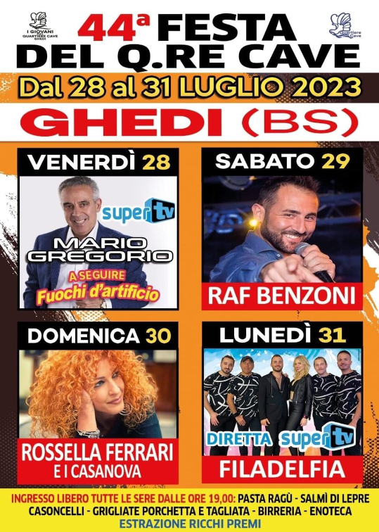 Festa delle Cave a Ghedi
