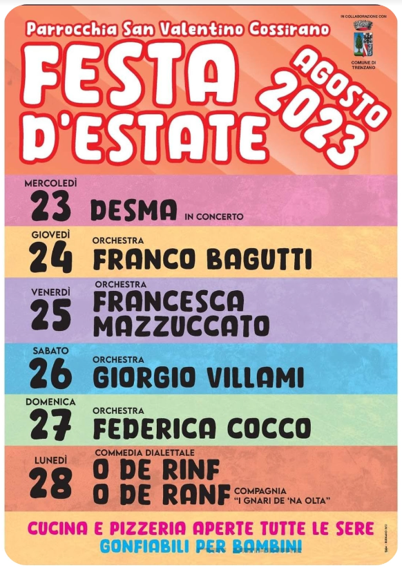Festa d'estate a Trenzano